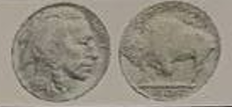 1936 Buffalo Nickels Indian Head Nickel - Line Type